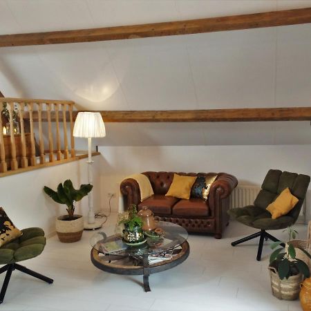 B&B Droom In De Polder -De Salon- Luxe Appartement Met Prive-Sauna 阿讷默伊登 外观 照片