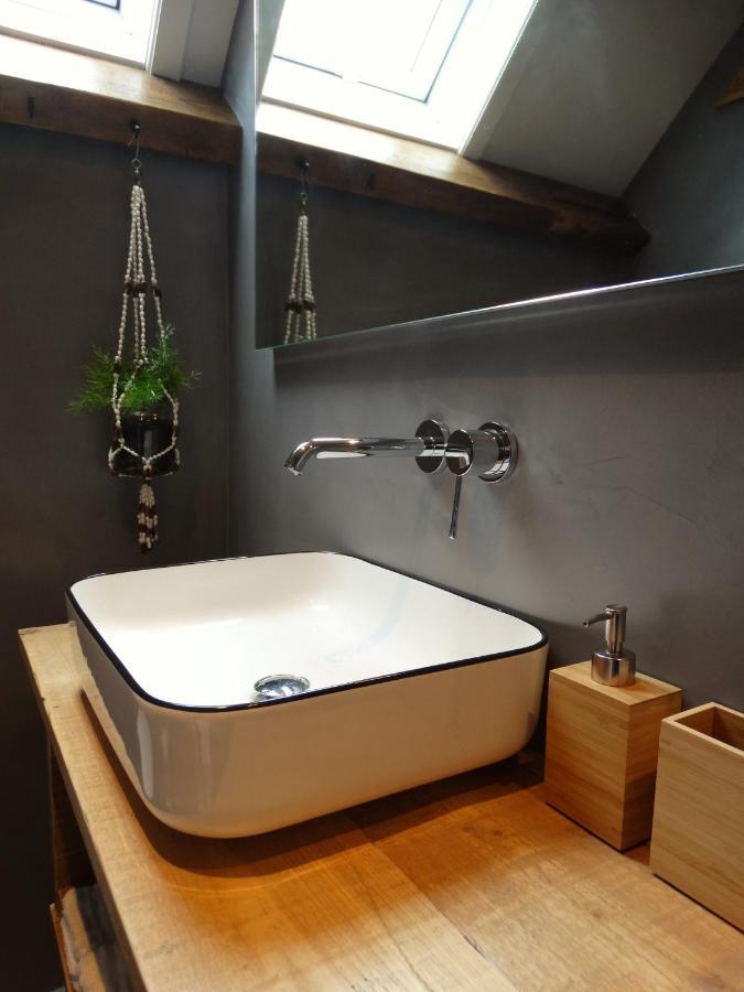 B&B Droom In De Polder -De Salon- Luxe Appartement Met Prive-Sauna 阿讷默伊登 外观 照片