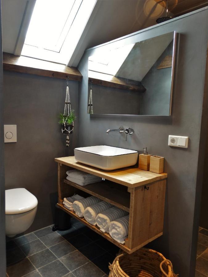 B&B Droom In De Polder -De Salon- Luxe Appartement Met Prive-Sauna 阿讷默伊登 外观 照片