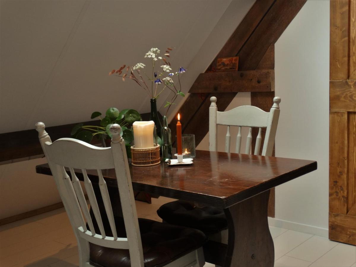 B&B Droom In De Polder -De Salon- Luxe Appartement Met Prive-Sauna 阿讷默伊登 外观 照片