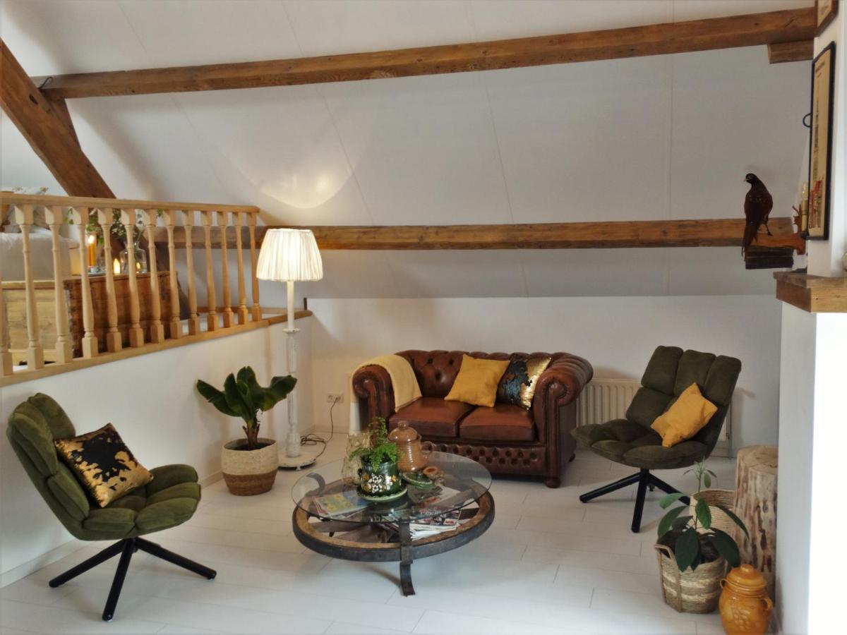 B&B Droom In De Polder -De Salon- Luxe Appartement Met Prive-Sauna 阿讷默伊登 外观 照片