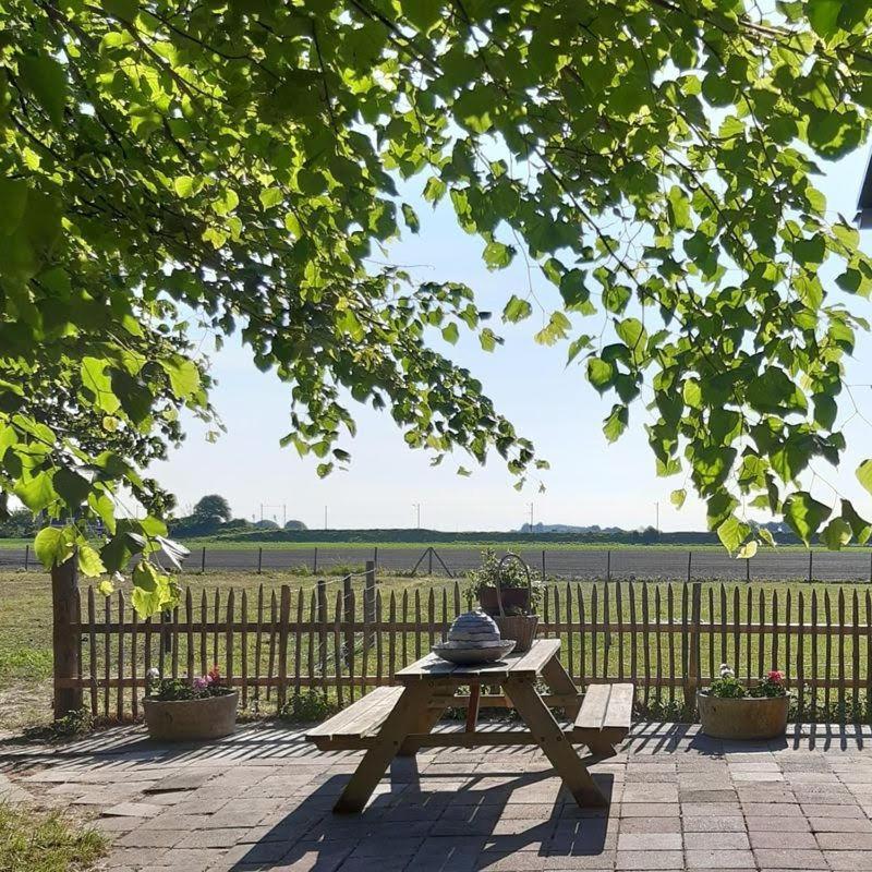 B&B Droom In De Polder -De Salon- Luxe Appartement Met Prive-Sauna 阿讷默伊登 外观 照片