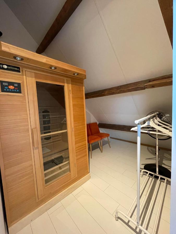 B&B Droom In De Polder -De Salon- Luxe Appartement Met Prive-Sauna 阿讷默伊登 外观 照片